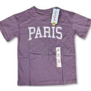 Girls' Short Sleeve 'Paris' Oversized Boxy Graphic T-Shirt - Cat & Jack™